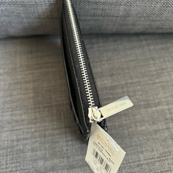 NWT MICHAEL KORS JET SET TRAVEL SMALL TOP ZIP COIN POUCH CARDHOLDER - Picture 4 of 12